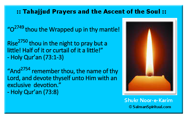 Tahajjud Prayers and the Ascent of the Soul