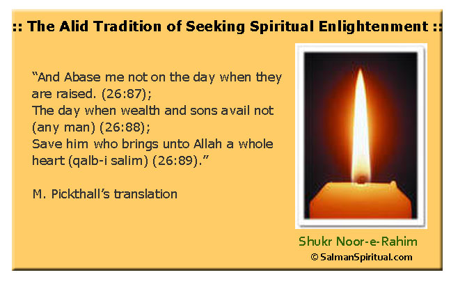 The Alid Tradition of Seeking Spiritual Enlightenment
