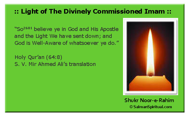 Light of the Divinely Commissioned Imam